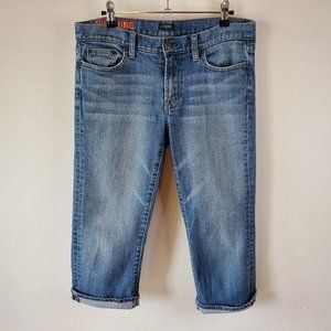 J Crew hipslung capri jeans size womens 30 cute